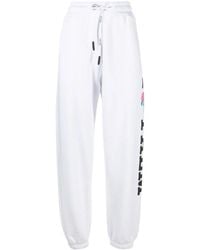 Palm Angels - Logo-Print Cotton Track Pants - Lyst