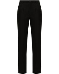 Dolce & Gabbana - Slim-fit Linen Trousers - Lyst