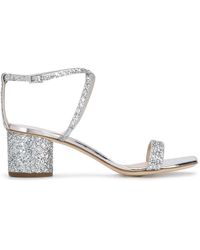 Giuseppe Zanotti - 'Tara' Sandalen Im Glitter-Look - Lyst