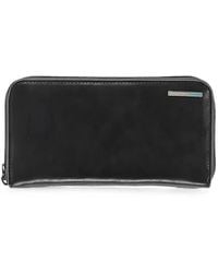 Piquadro - Zip-Around Leather Wallet - Lyst