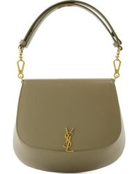 Saint Laurent - Mini Voltaire Leather Shoulder Bag - Lyst