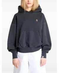 A Bathing Ape - Pigment Dyed One Point Hoodie - Lyst