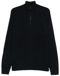 BOSS - Pull En Maille Torsadée - Lyst