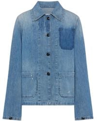 Maison Margiela - Button-Up Denim Shirt - Lyst