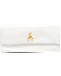 Patrizia Pepe - Logo-Plaque Clutch Bag - Lyst