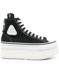R13 - Courtney Platform Sneakers - Lyst
