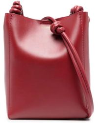 Jil Sander - Giro Leather Crossbody Bag - Lyst
