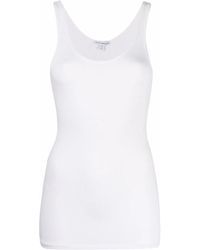 James Perse - Top Mit U-Ausschnitt - Lyst