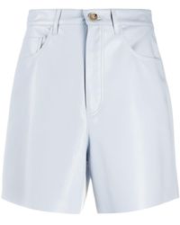Nanushka - Leana High-waisted Shorts - Lyst