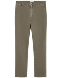 Jacob Cohen - Logo-Patch Cotton Trousers - Lyst
