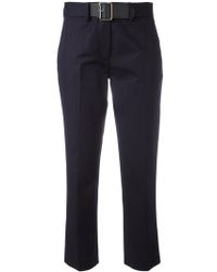 Moncler Pantalon chino classique - Bleu