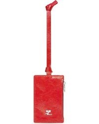 Courreges - Naplack Zip Card Holder - Lyst