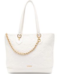 Liu Jo - Medium Monogram Tote Bag - Lyst