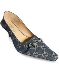 Gucci - Vittoria Horsebit Gg Supreme Pumps - Lyst