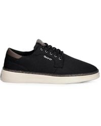 GANT - Lace-Up Logo-Print Sneakers - Lyst