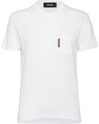DSquared² - Just Right Fit Label T-Shirt - Lyst