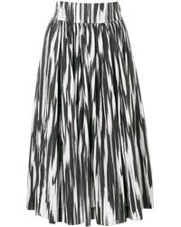 Woolrich - Printed Full Skirt - Lyst