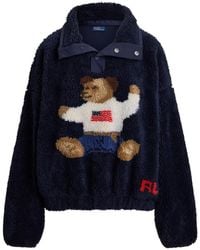 Polo Ralph Lauren - Polo Bear Fleece Sweatshirt - Lyst