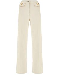 Valentino Garavani - V-Shaped Pocket-Detail Jeans - Lyst