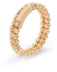 Officina Bernardi - 18Kt Moon Diamond Ring - Lyst