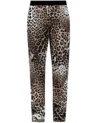 Tom Ford - Leopard-Print Silk Pants - Lyst