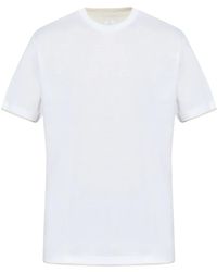 Eleventy - Katoenen T-Shirt - Lyst