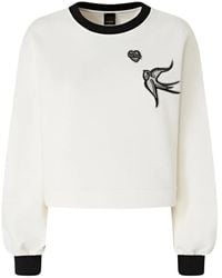 Pinko - Crew-Neck Sweatshirt - Lyst
