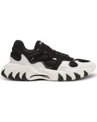 Balmain - E Sneaker mit Frontschnürung und Runder Spitze - Lyst