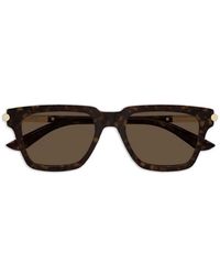 McQueen - Square-Frame Sunglasses - Lyst