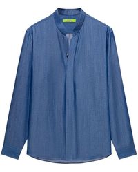 Shanghai Tang - Mandarin-Collar Shirt - Lyst