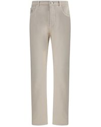 Brunello Cucinelli - Jean En Coton - Lyst