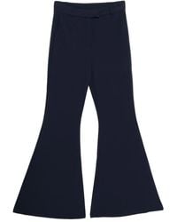 Michael Kors - Crepe Flared Trousers - Lyst
