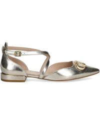 Liu Jo - Maxi-Logo Ballerina Shoes - Lyst