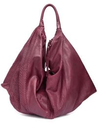 SOMMET - Snakeskin-Embossed Shoulder Bag - Lyst