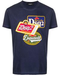 DSquared² Dsq2 T-shirt - Blue