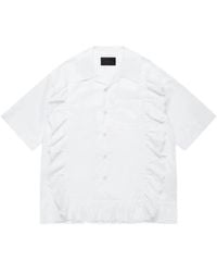 Simone Rocha - Hemd Mit Rüschen - Lyst