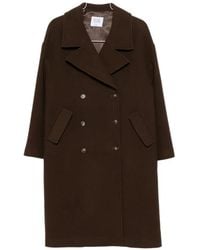 LE SULLY STUDIO - Double-Breasted Notched-Lapel Coat - Lyst