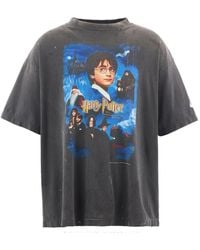 SAINT Mxxxxxx - X Harry Potter Graphic-Print T-Shirt - Lyst