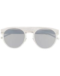 Mykita - Round-Frame Tinted Sunglasses - Lyst