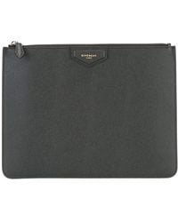 Givenchy - Leather Clutch - Lyst