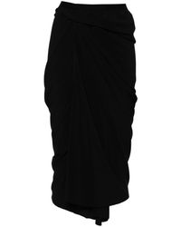 Rick Owens - Asymmetric-design Skirt - Lyst