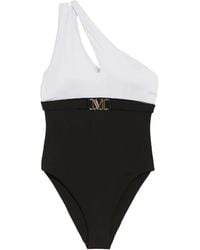 Max Mara - Carlotta One-Shoulder Swimsuit - Lyst