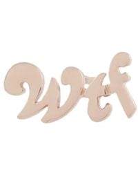 True Rocks - Wtf Stud Earring - Lyst