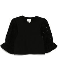 Cinq À Sept - Embroidered Paisley Top - Lyst