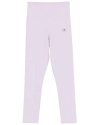 adidas By Stella McCartney - Logo High-Waisted Leggings - Lyst