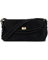 Sandro - Le Mambo Suede Shoulder Bag - Lyst