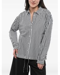 Woolrich - Awning-Striped Drawstring Shirt - Lyst