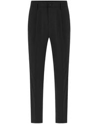 Cruna - Pleated Tapered Trousers - Lyst
