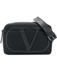 Valentino Garavani Leather Valentino Garavani Vlogo Belt Bag in 