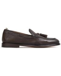 Officine Creative - Mocassins Texturés À Détail De Pompon - Lyst